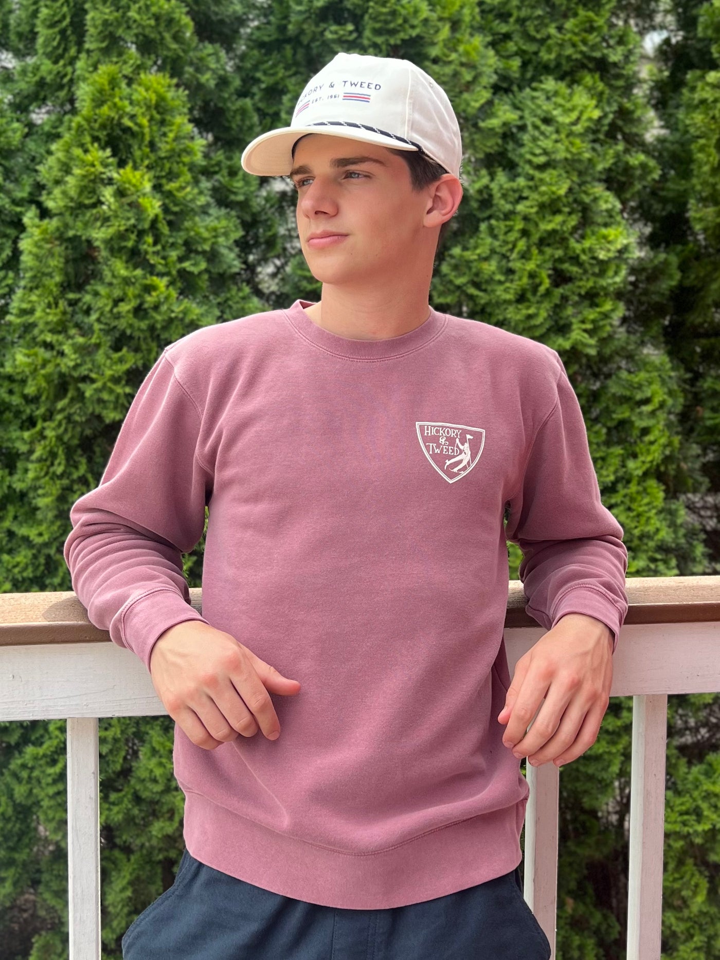 H&T Vintage Wash Unisex Crewneck