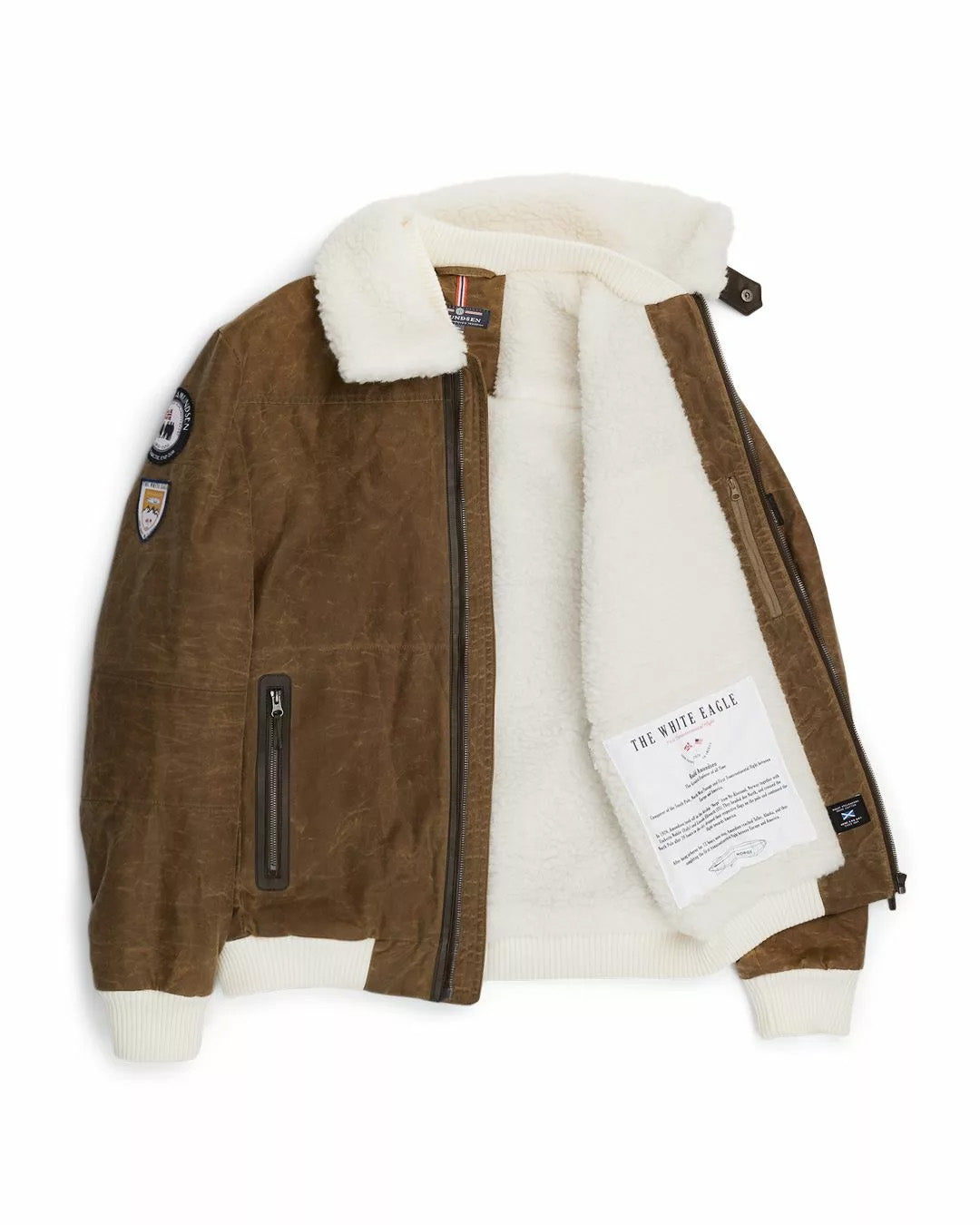 AMUNDSEN MENS WHITE EAGLE JCKT