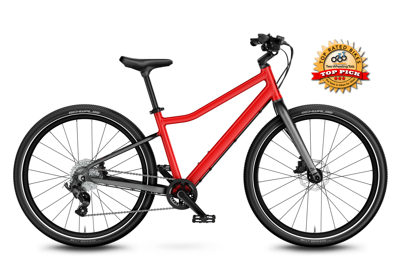 Woom Explore 5 24" Kids Bike - Red