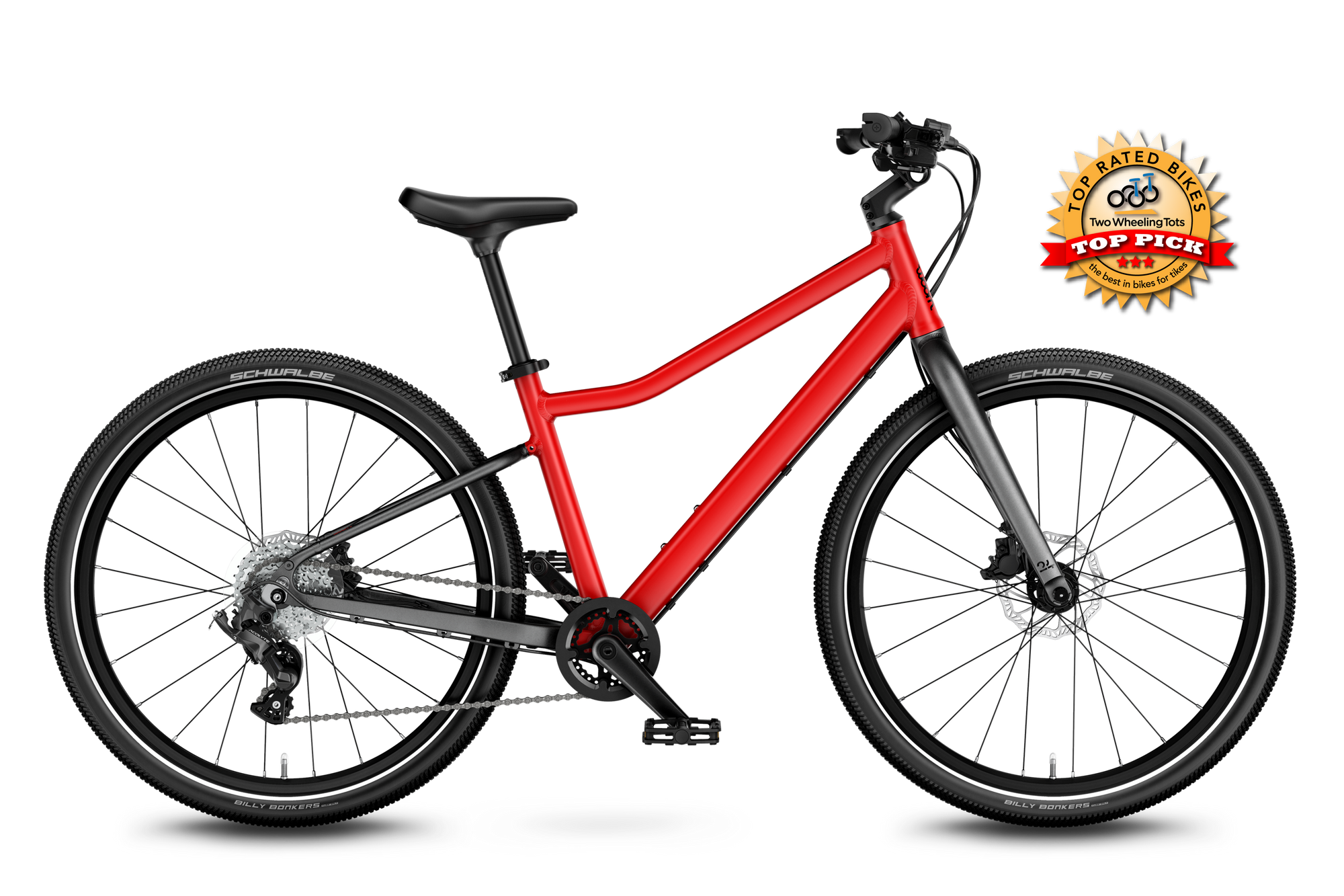 Woom Explore 5 24" Kids Bike - Red