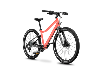 Woom Explore 5 24" Kids Bike - Coral