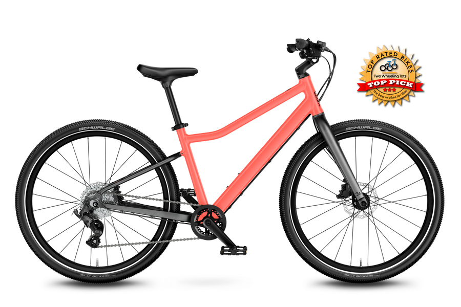 Woom Explore 5 24" Kids Bike - Coral