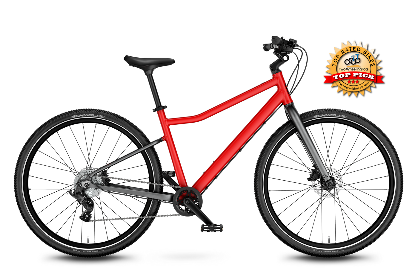 Woom Explore 6 26" Kids Bike - Red