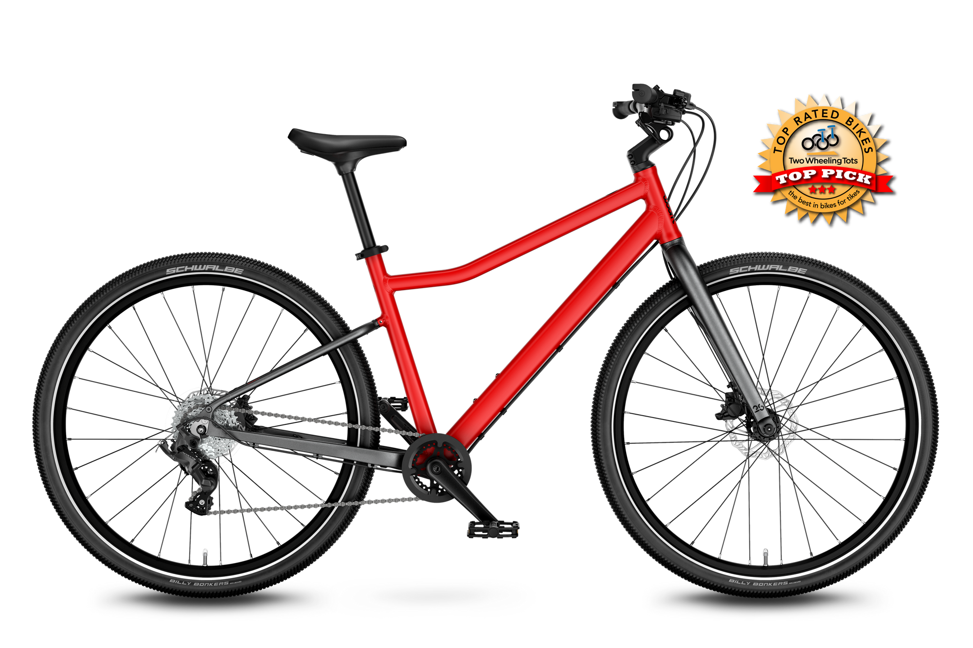 Woom Explore 6 26" Kids Bike - Red