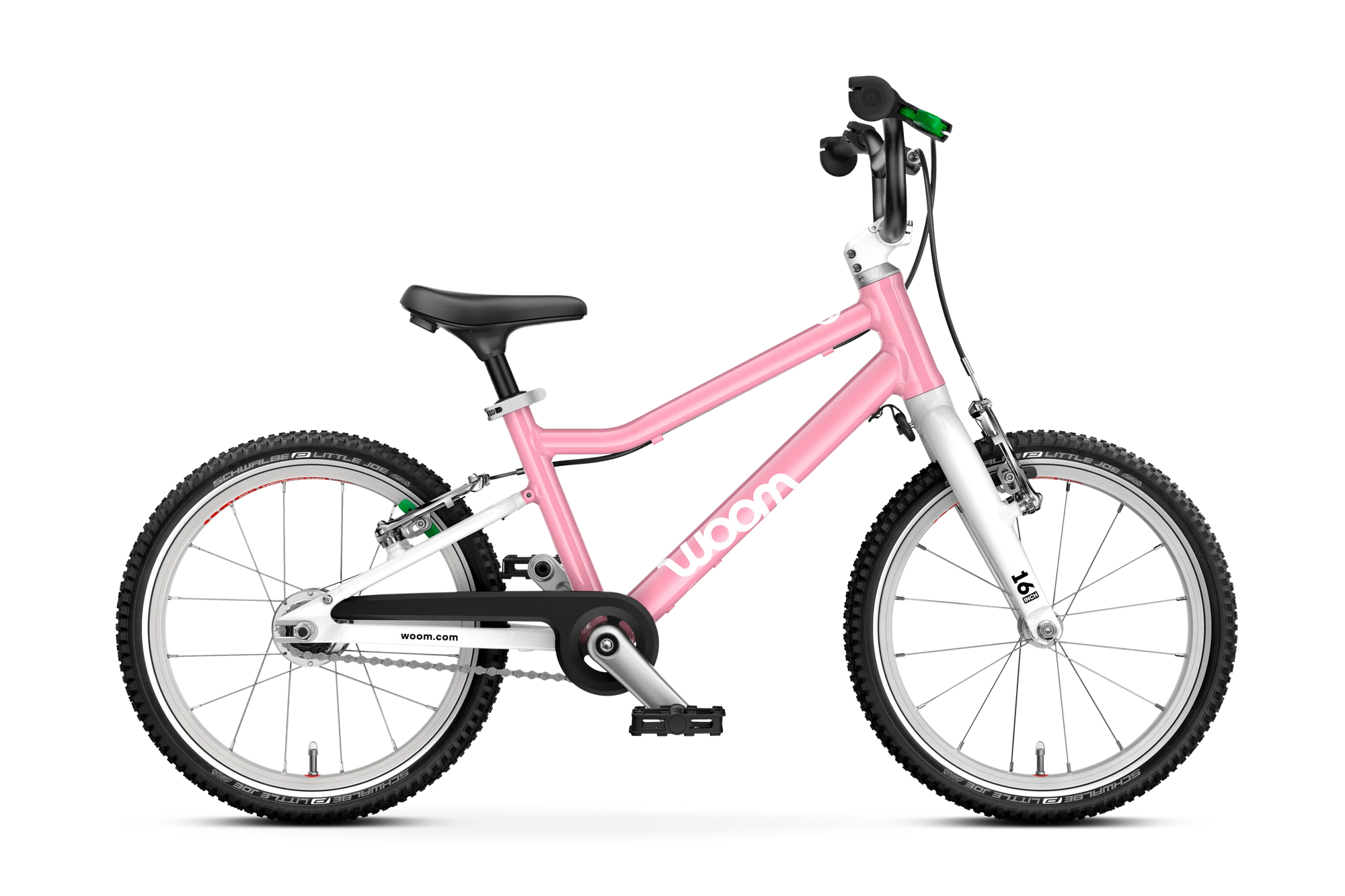 Woom Go 3 Automagic 16" Kids Bike - Powder Pink