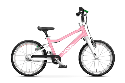 Woom Go 3 Automagic 16" Kids Bike - Powder Pink