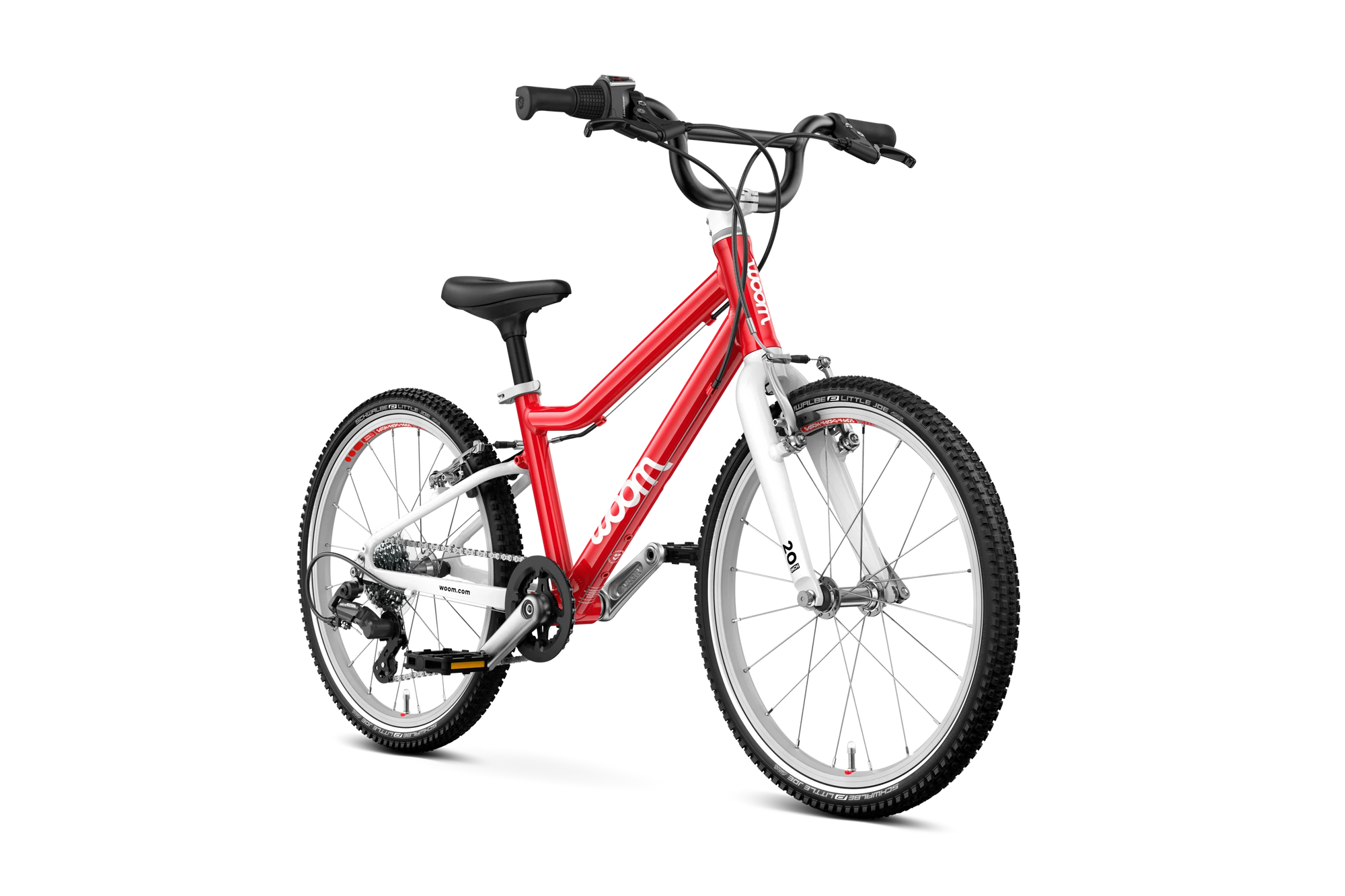Woom Go 4 20" Kids BIke - Red