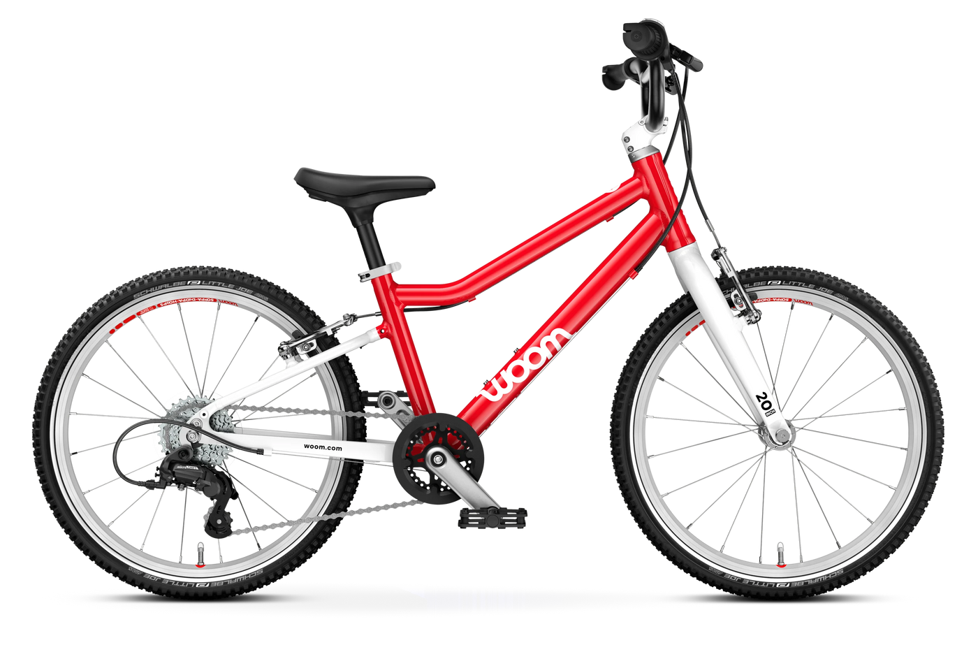Woom Go 4 20" Kids BIke - Red