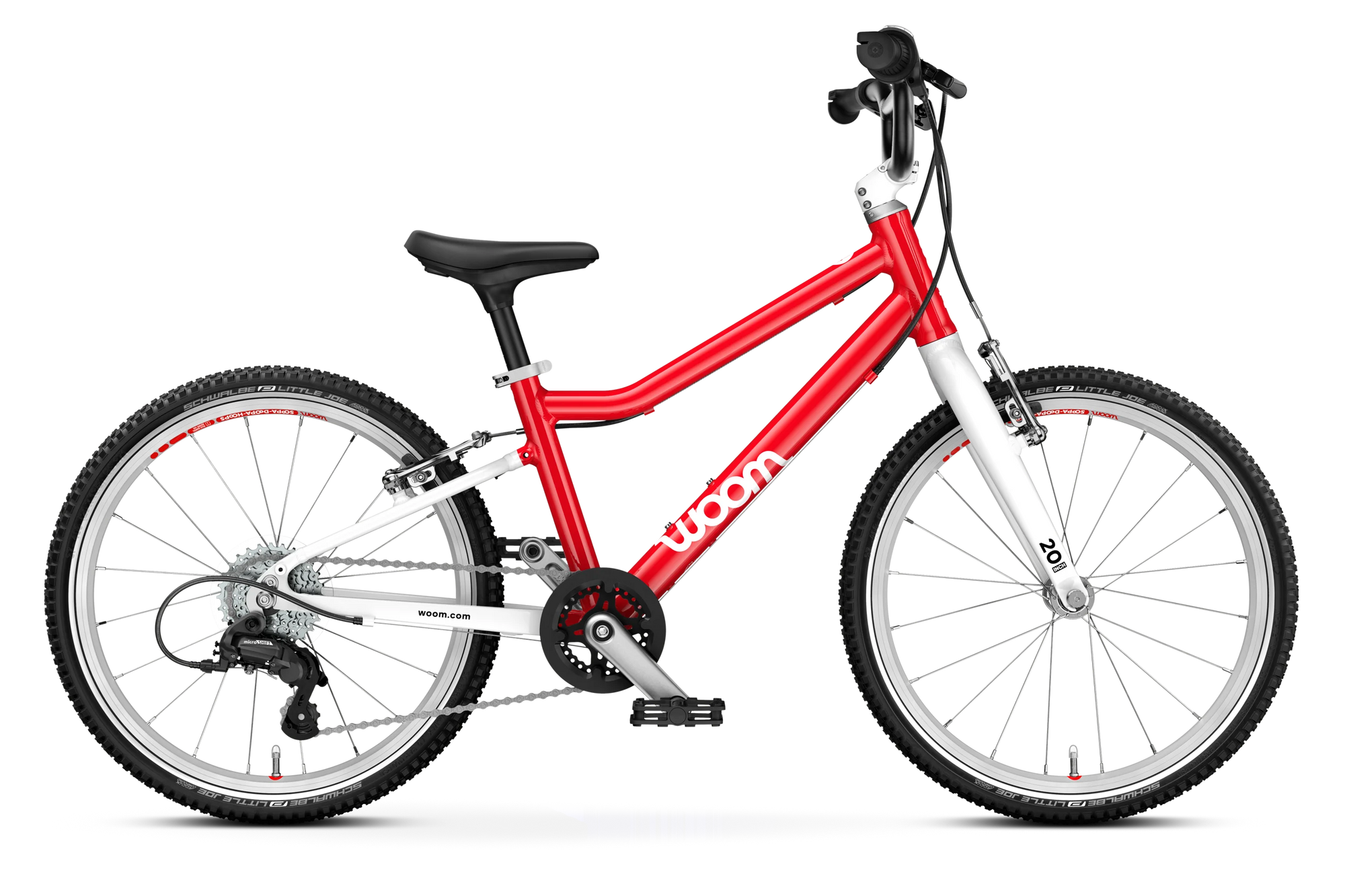 Woom Go 4 20" Kids BIke - Red