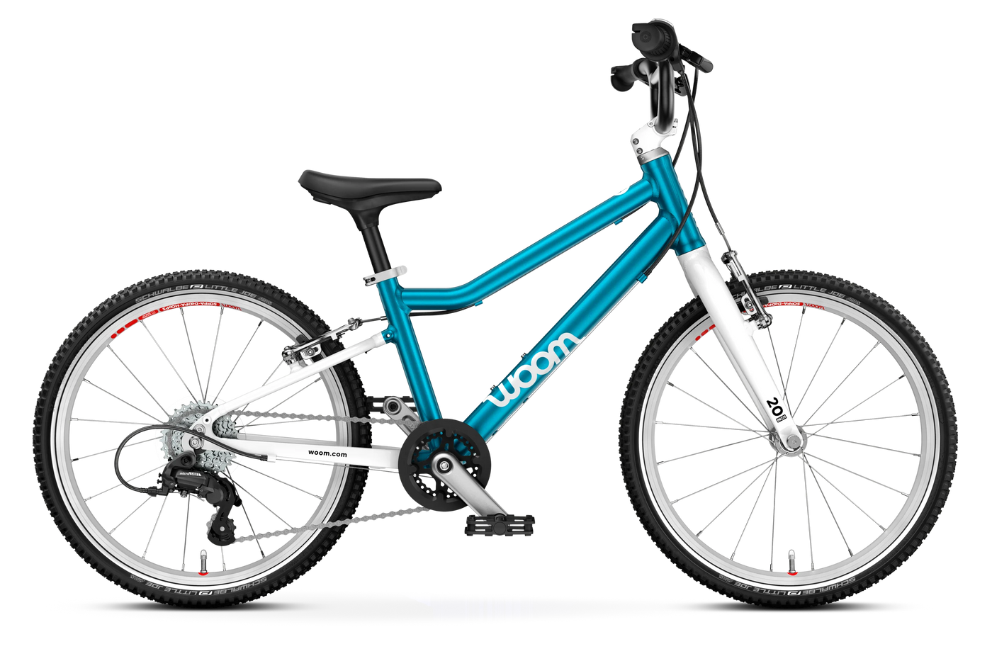 Woom Go 4 20" Kids Bike - Blue