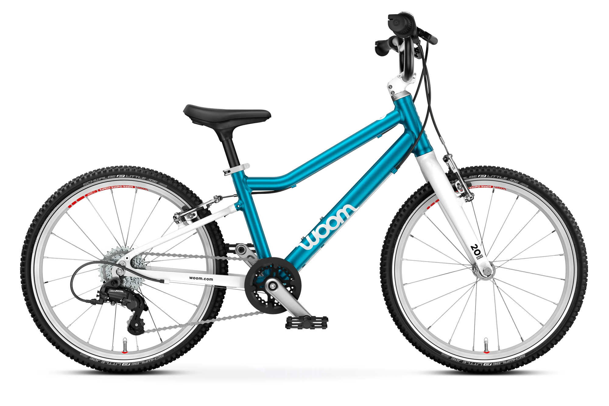 Woom Go 4 20" Kids Bike - Blue