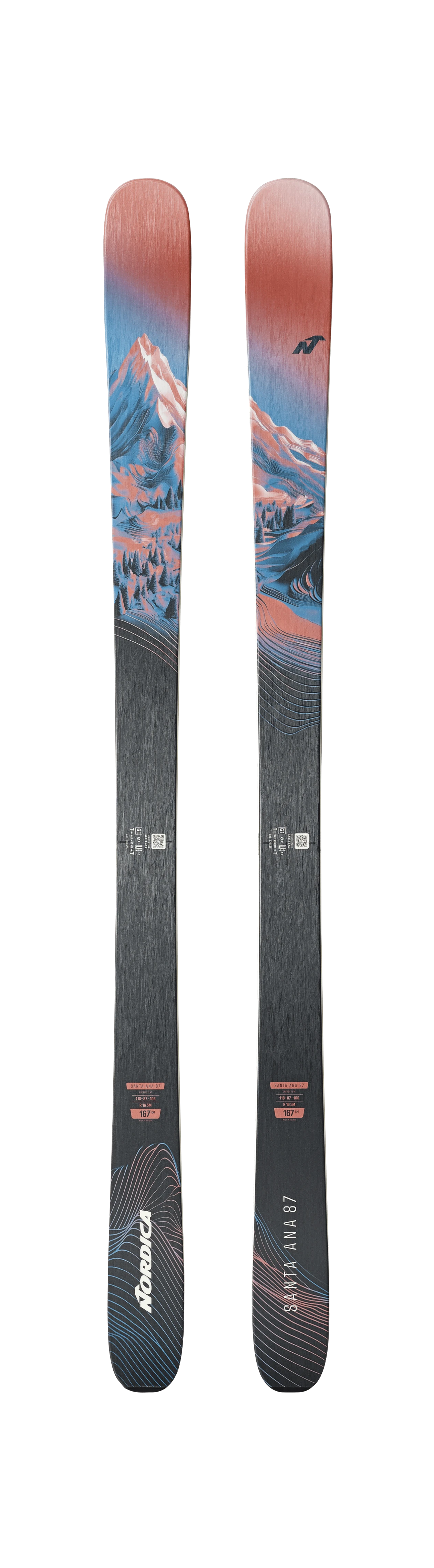 2026 Nordica Santa Ana 87 Womens Skis
