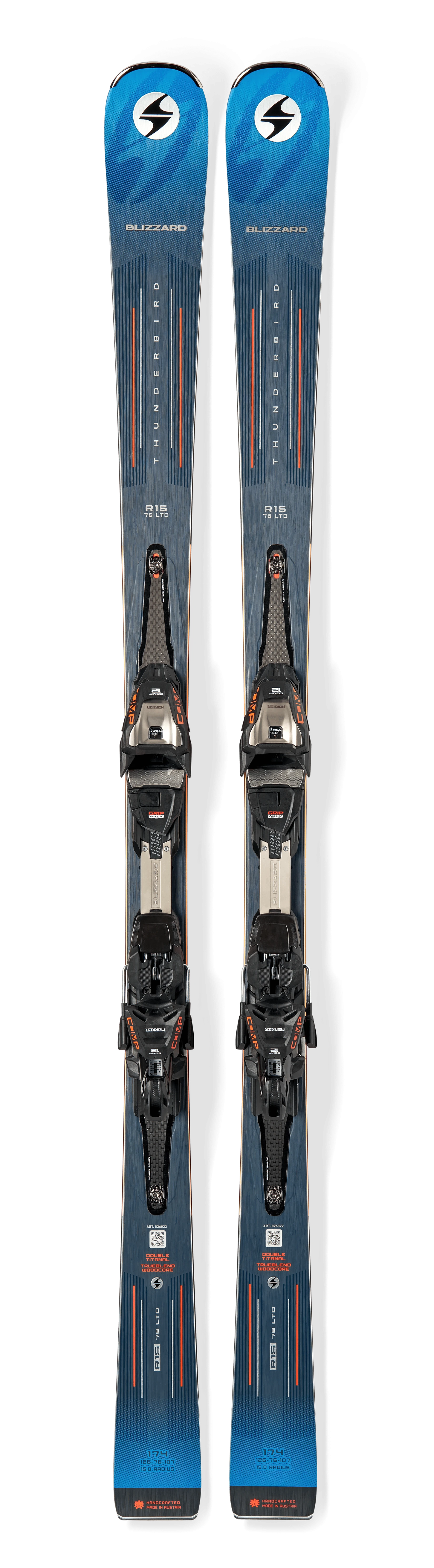 2026 Blizzard Thunderbird 76 LTD Skis