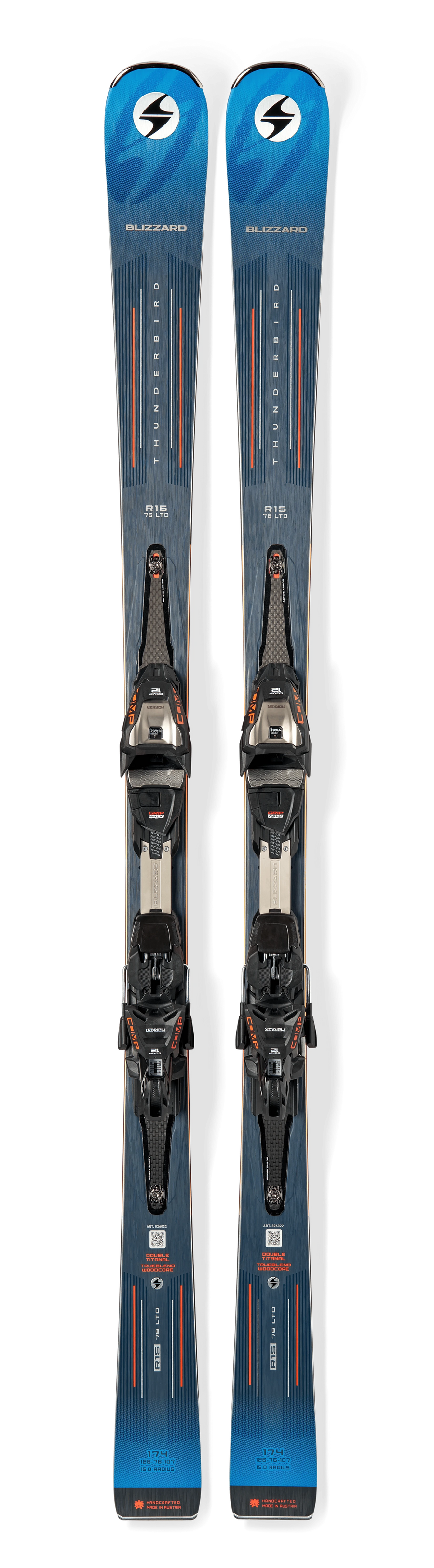 2026 Blizzard Thunderbird 76 LTD Skis