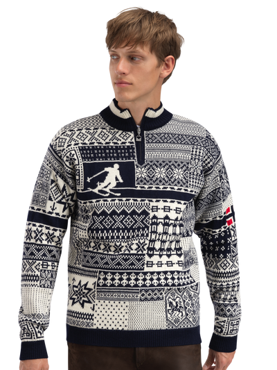 DALE OF NORWAY M HISTORY SWEATER
