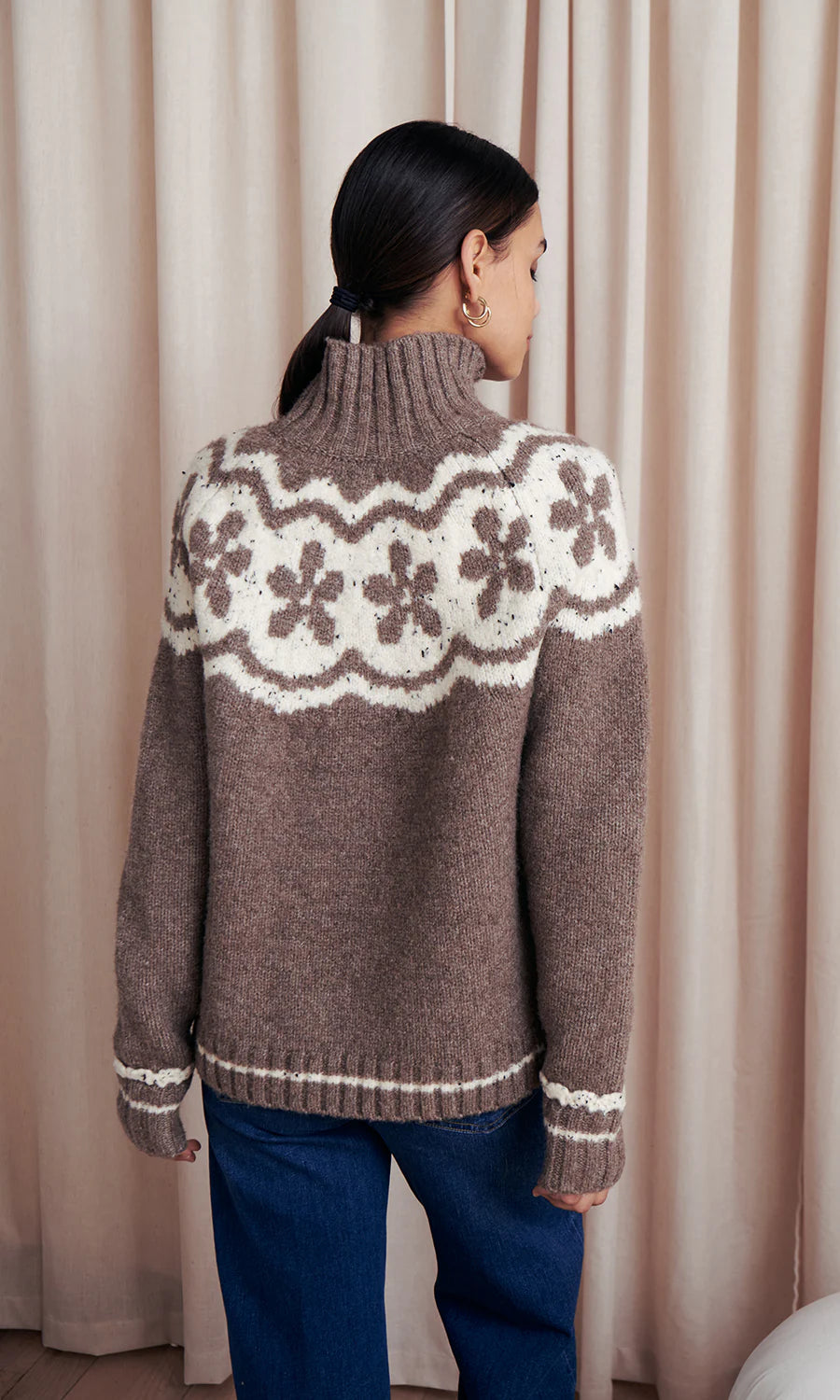 Saylor Daisy Yolk Fairisle