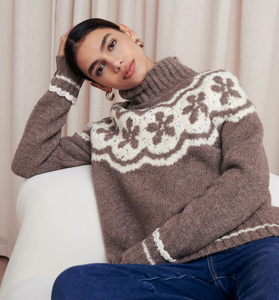 Saylor Daisy Yolk Fairisle