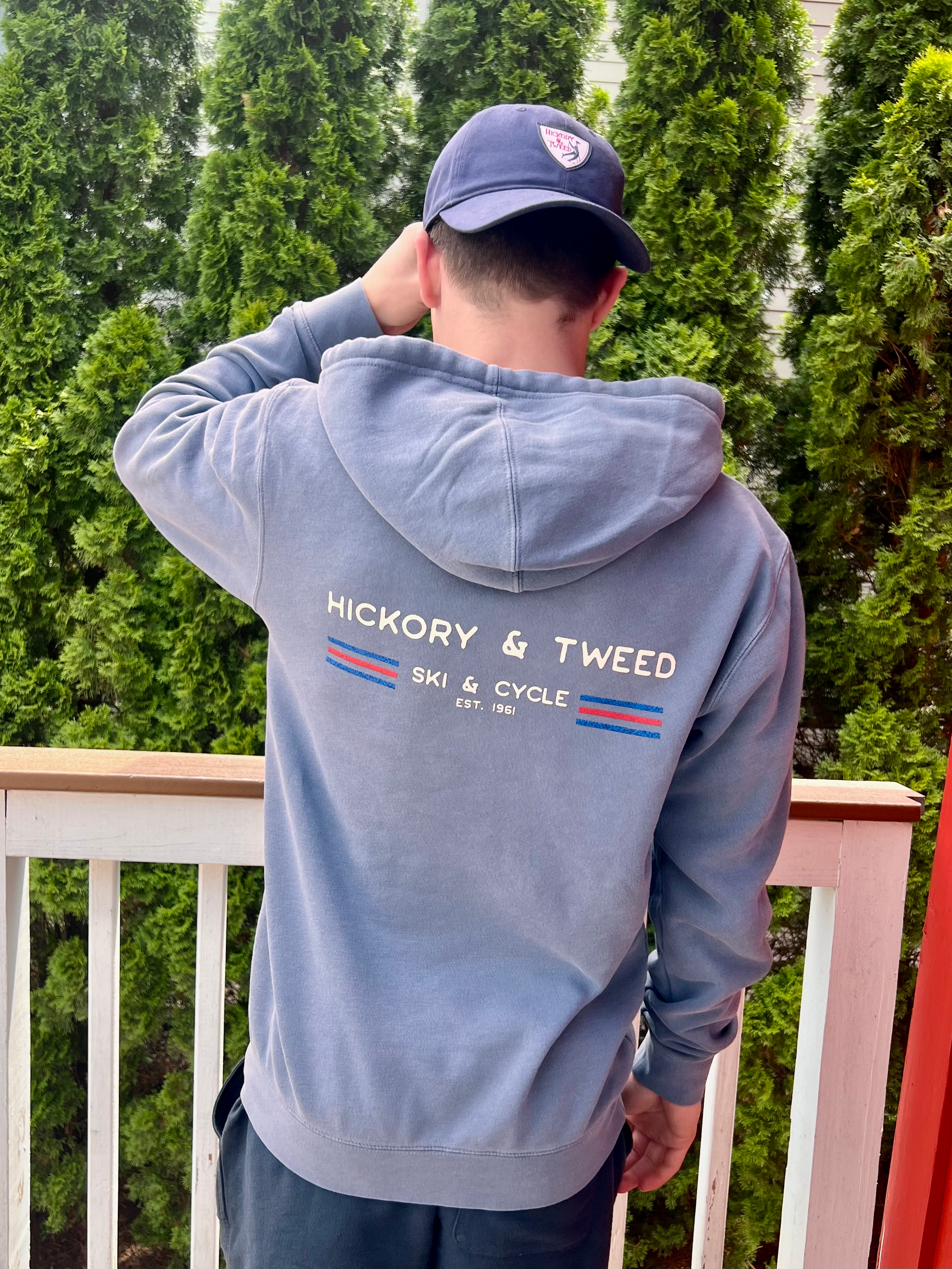 H&T Vintage Wash Unisex Hoodie