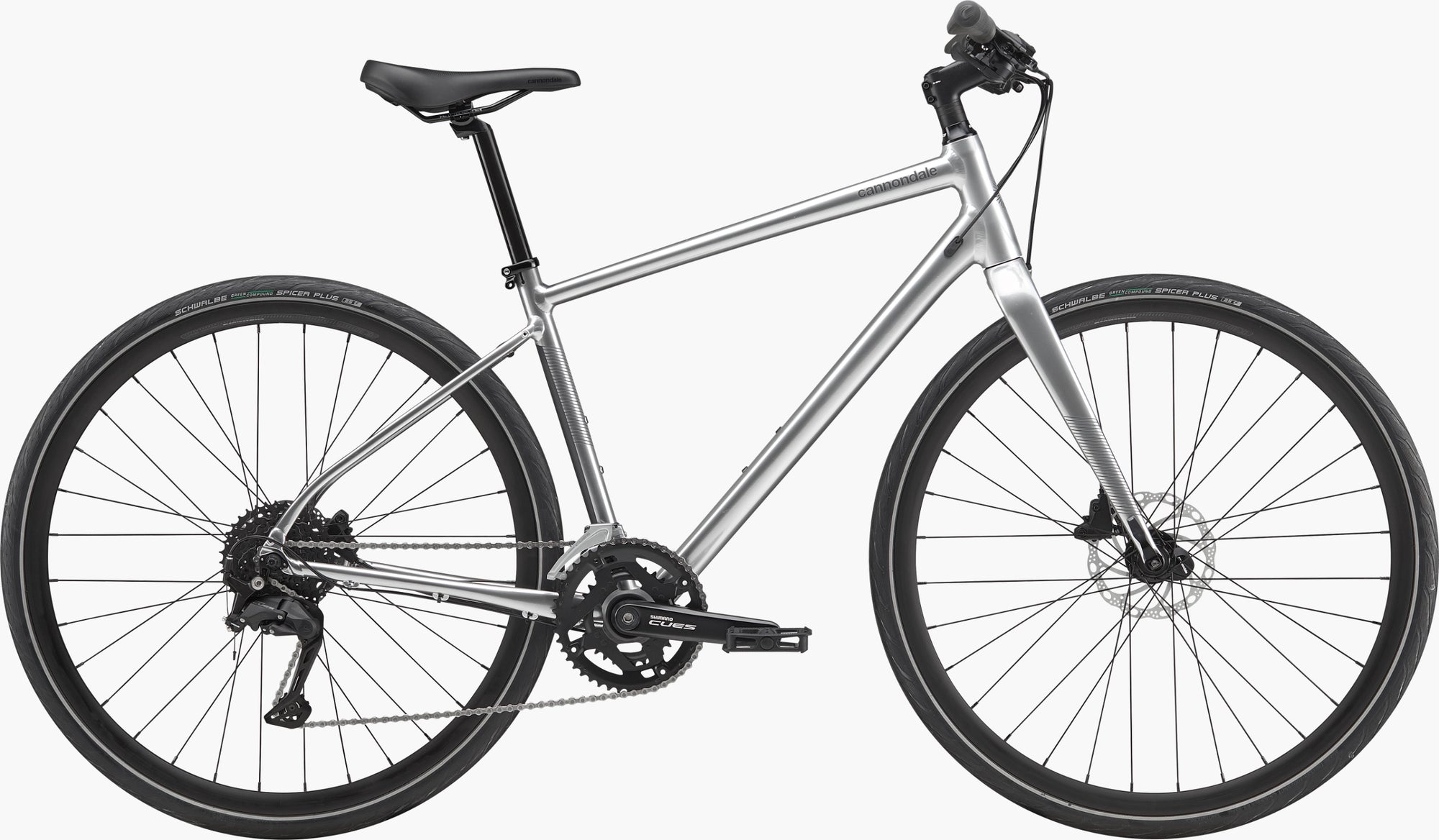 Cannondale Quick 3 Hybrid Bike - Mercury
