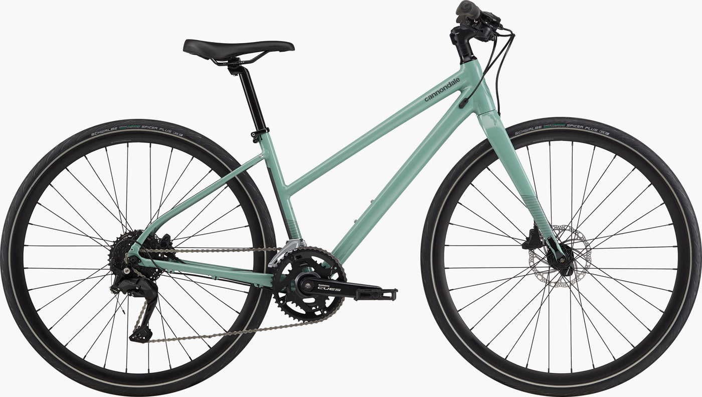 Cannondale Quick 3 Remixte Hybrid Bike - Sage