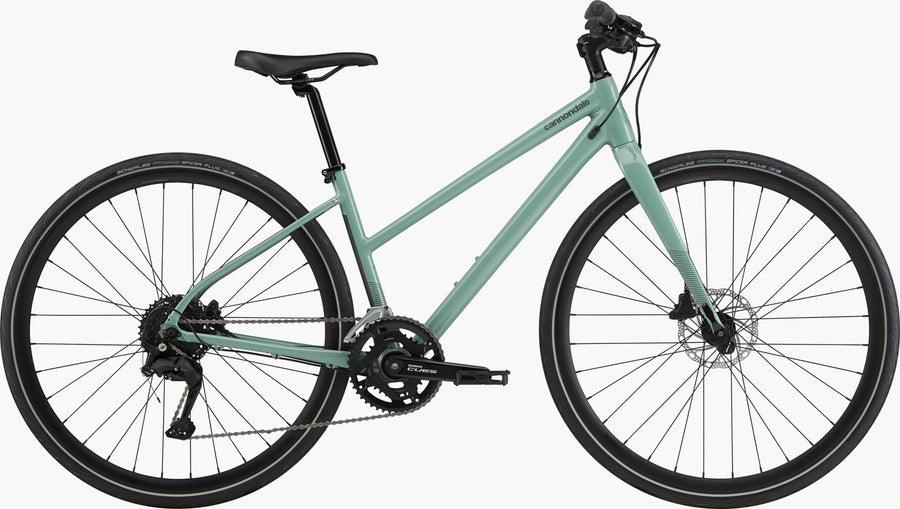 Cannondale Quick 3 Remixte Hybrid Bike - Sage