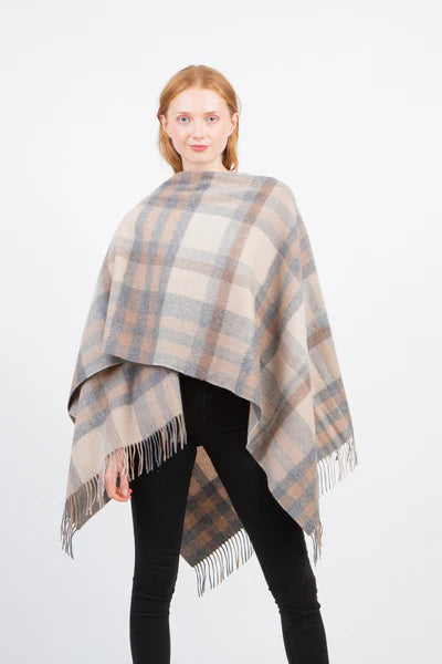 KILTANE SERAPE 100% CASHMERE WRAP