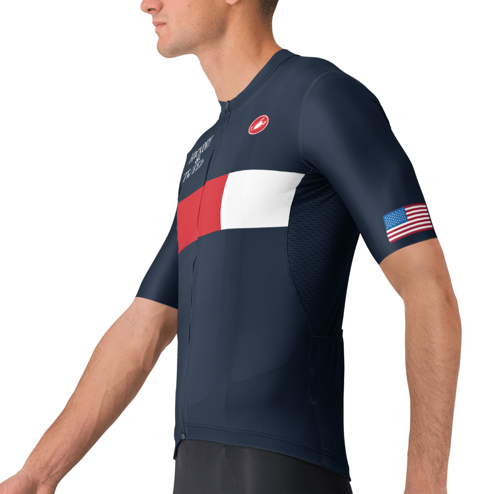 H&T x Castelli Custom Cycling Jersey | Hickory and Tweed