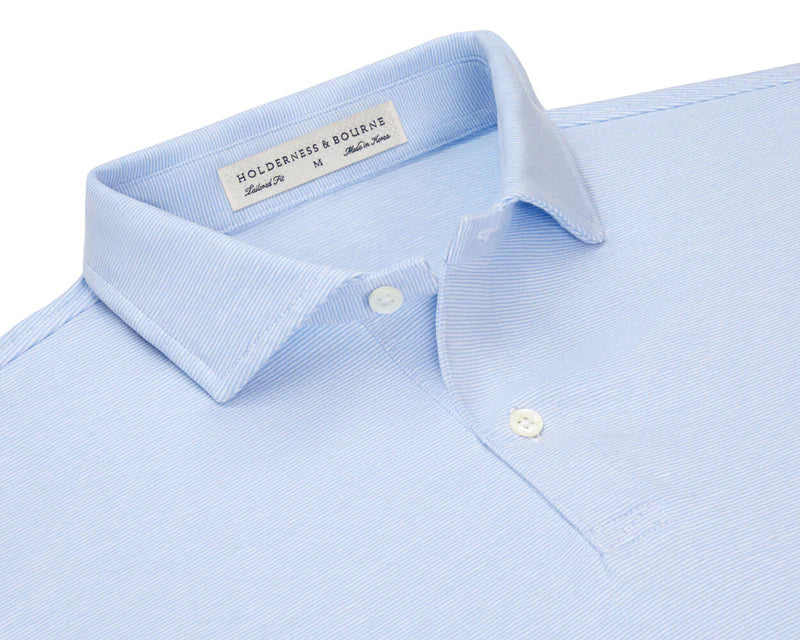 H&T x H&B Hunter Heathered Cotton Polo
