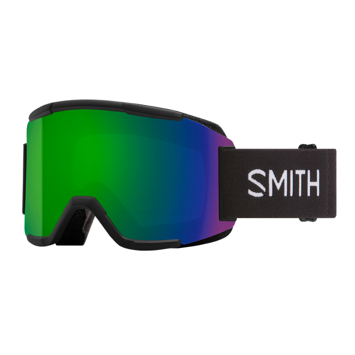 Smith Squad Goggles Black Chromapop Sun Red