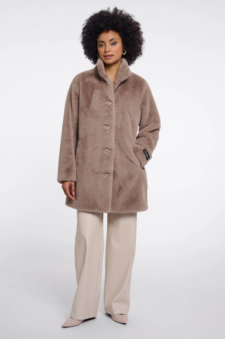 RINO & PELLE NONNA FAUX FUR COAT
