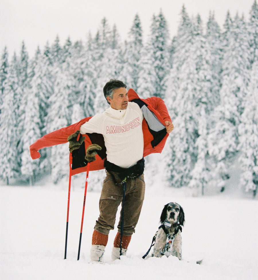 AMUNDSEN MENS HERO HIDE HALF ZIP