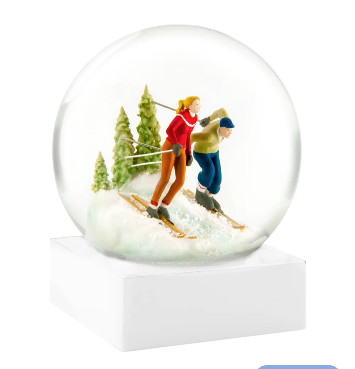 SNOW GLOBE "SKIER"
