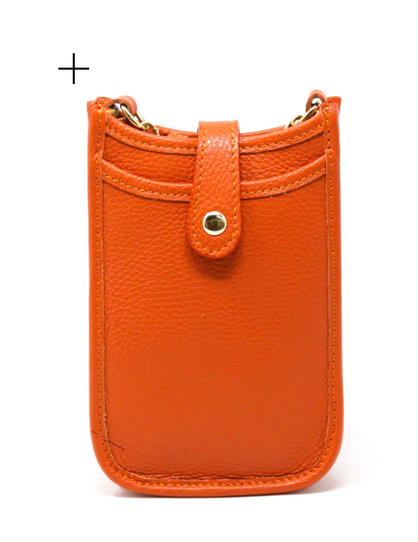 GERMAN FUENTES LEATHER CROSSBODY BAG
