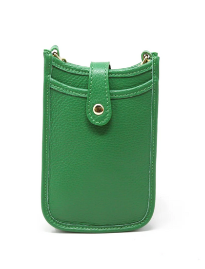 GERMAN FUENTES LEATHER CROSSBODY BAG