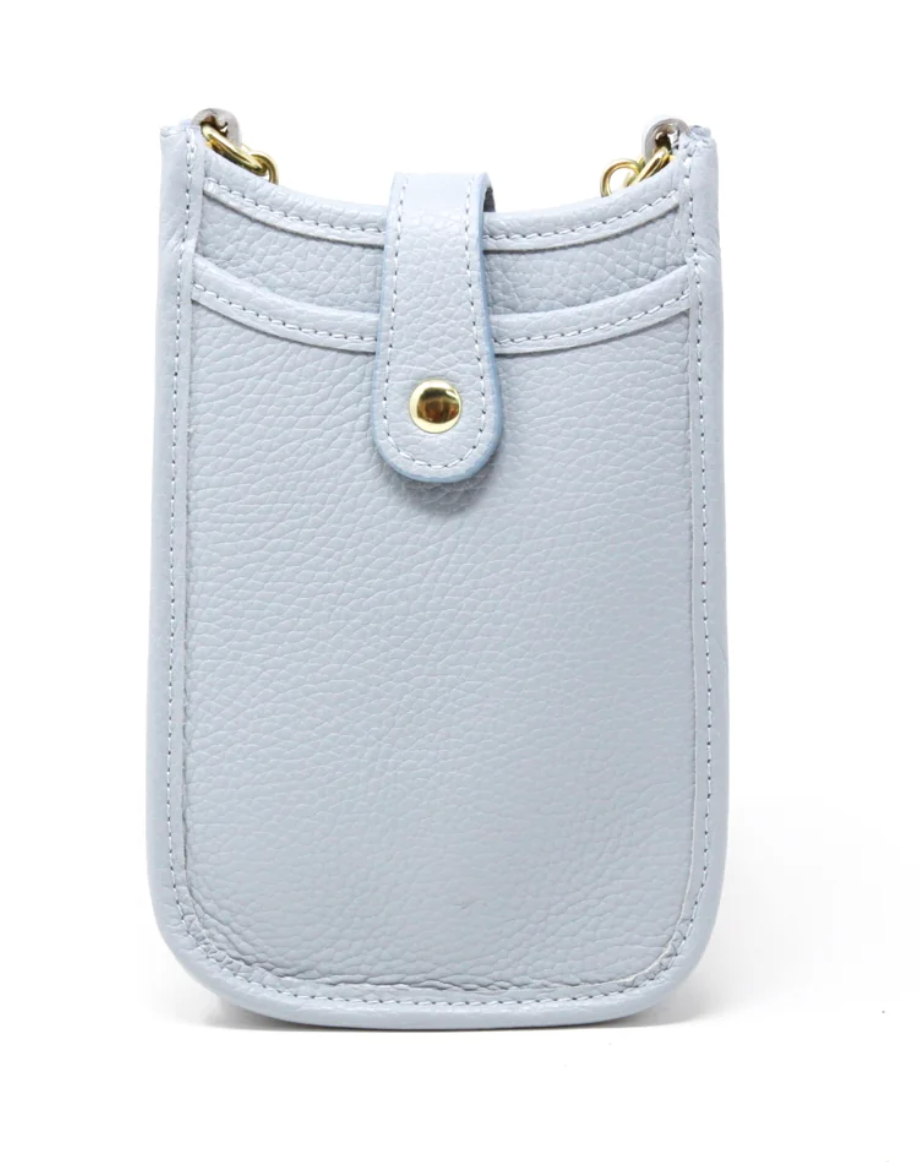 GERMAN FUENTES LEATHER CROSSBODY BAG