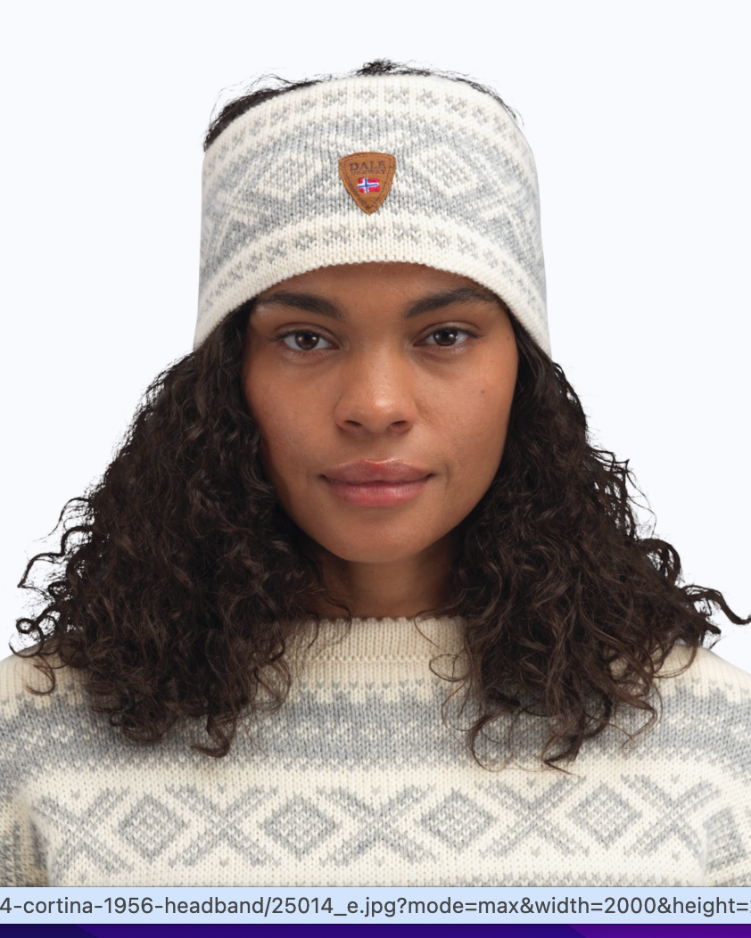 DALE OF NORWAY CORTINA 1956 HEADBAND