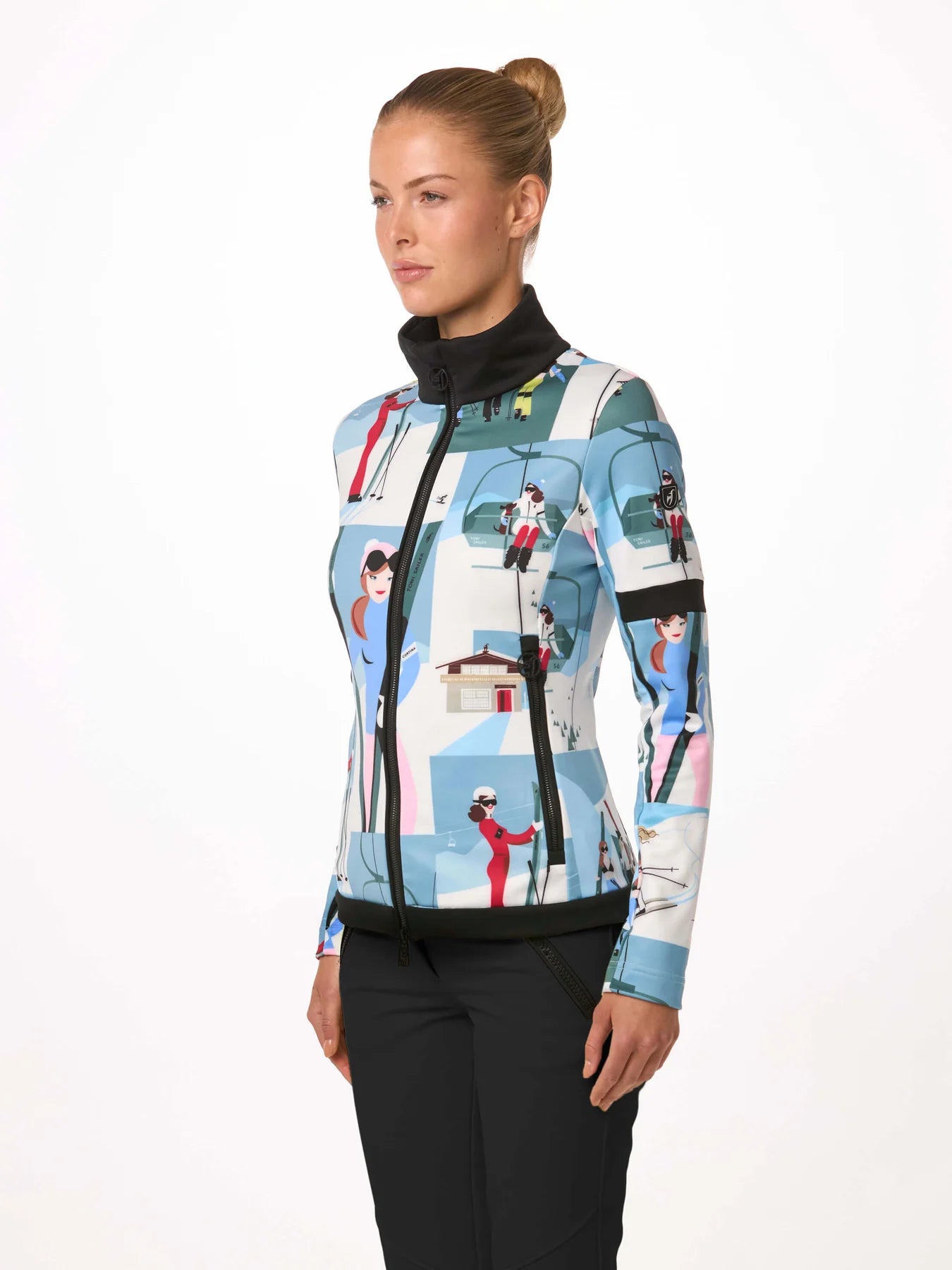 TONI SAILER LARISSA PRINT JACKET