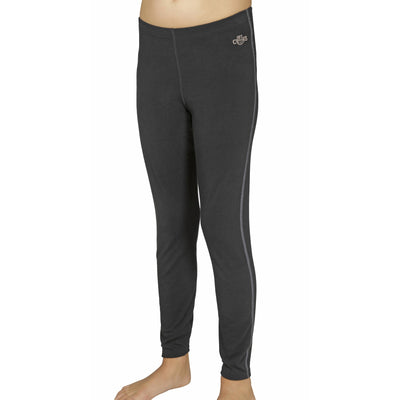 Hot Chillys Kids Originals Baselayer Bottoms, Hickory and Tweed